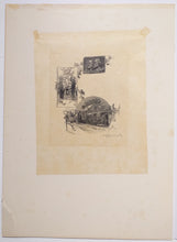 Charger l&#39;image dans la galerie, Forêt de Fontainebleau: Entrée de l&#39;atelier Rousseau et la Maison de Millet.  c.1890.

