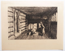 Charger l&#39;image dans la galerie, Intérieur d&#39;une Maison Norwégienne au XIIIème siècle. 1885.
