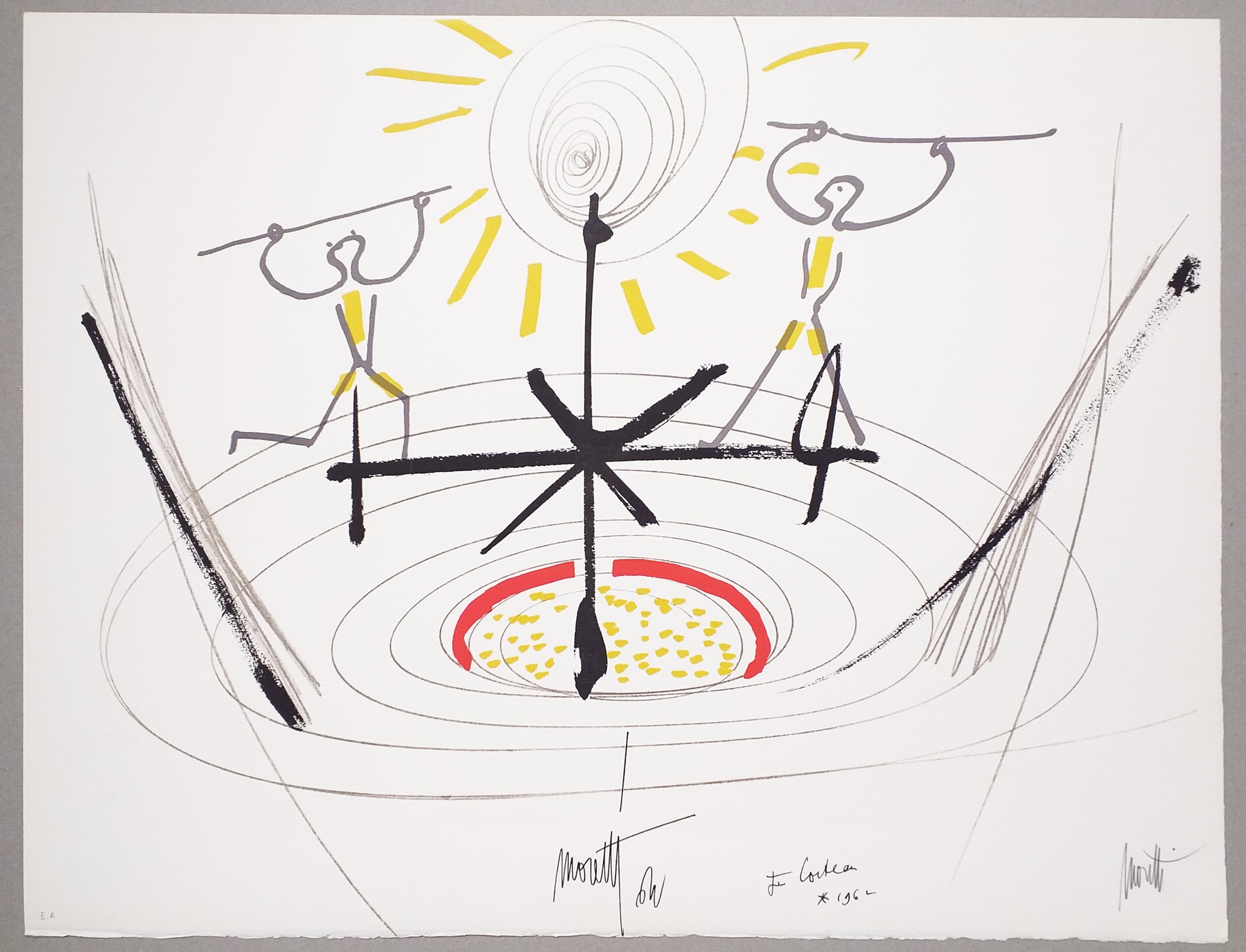 L'Âge du Verseau. [Un combat]. 1962.