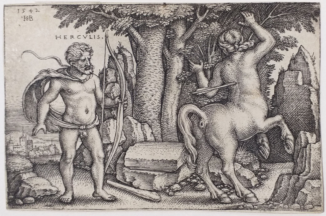 Hercule tuant Nessus. 1542.