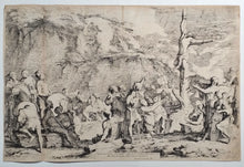 Charger l&#39;image dans la galerie, La crucifixion de Polycrate le tyran après sa capture par les Perses. Vers 1662.
