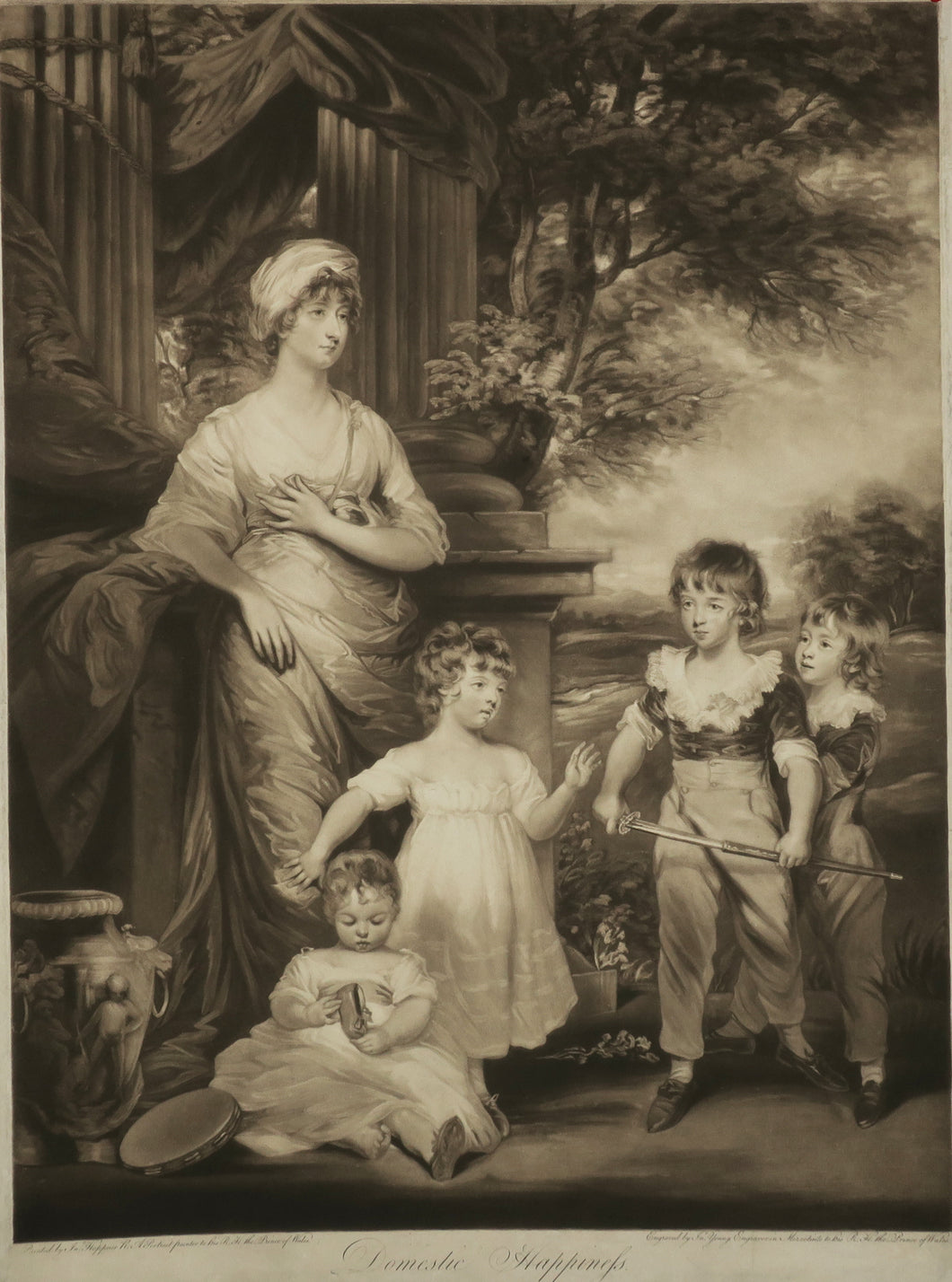 Domestic Happiness (Lady Ann Lambton et ses enfants).