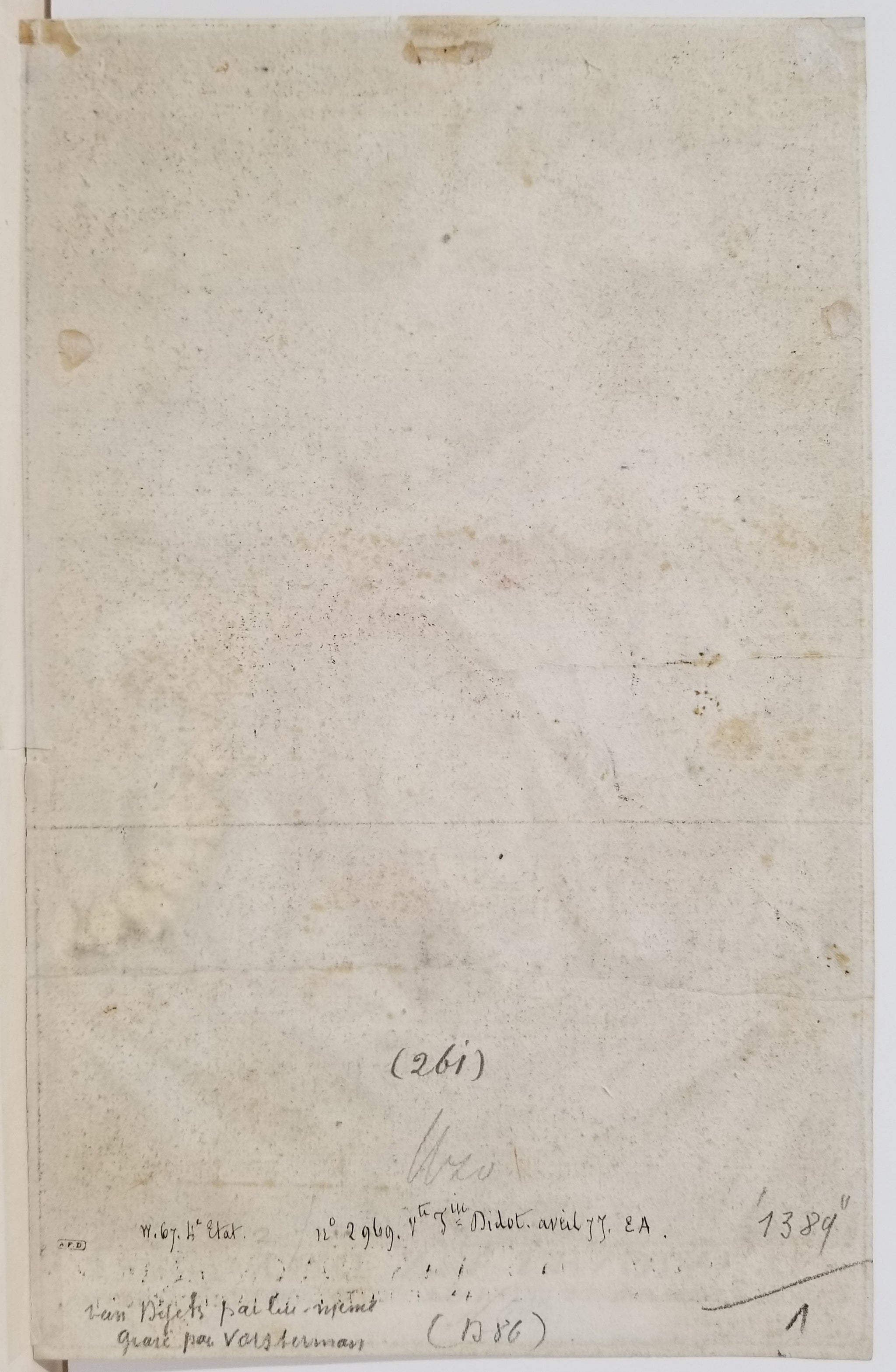 Portrait d'Anton Van Dyck, portraitiste, peintre d'histoire et graveur flamand de la première moitié du XVIIème siècle.   Vers 1645.