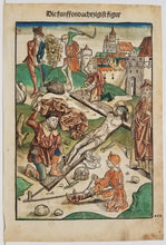 Charger l&#39;image dans la galerie, [Le Christ cloué sur la Croix].  1491.
