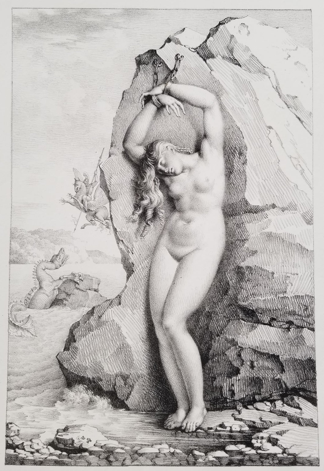 Andromède.  Vers 1819.