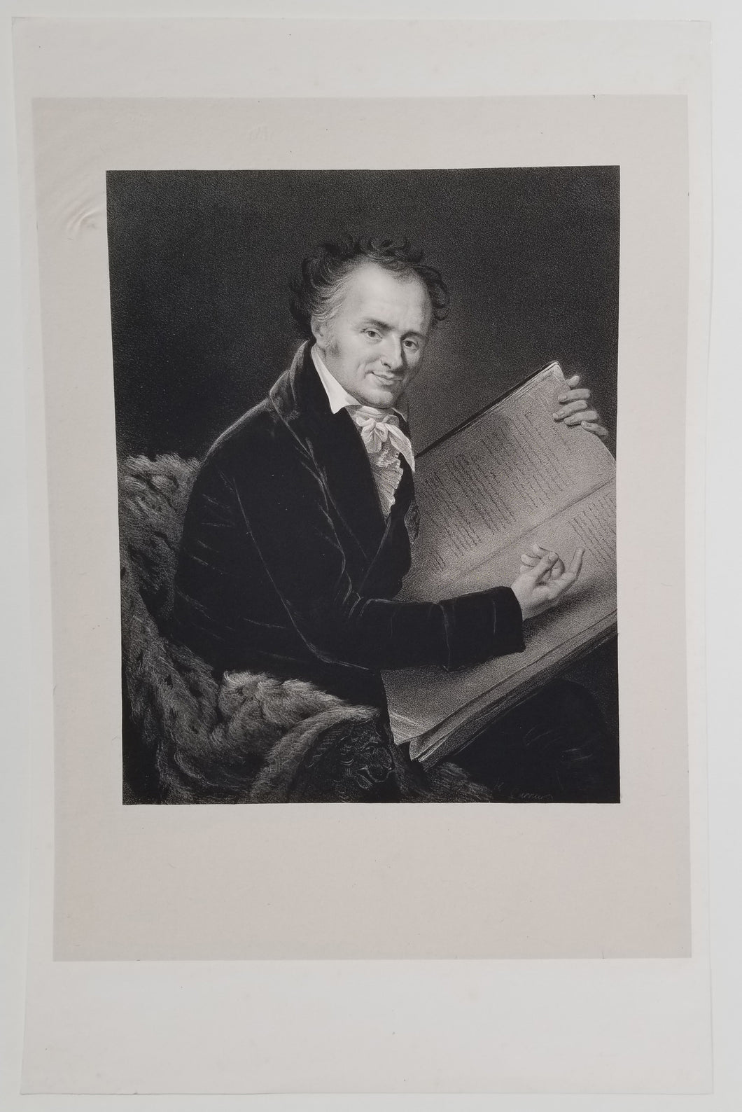 Frontispice, Portrait de Vivant-Denon. 1829.