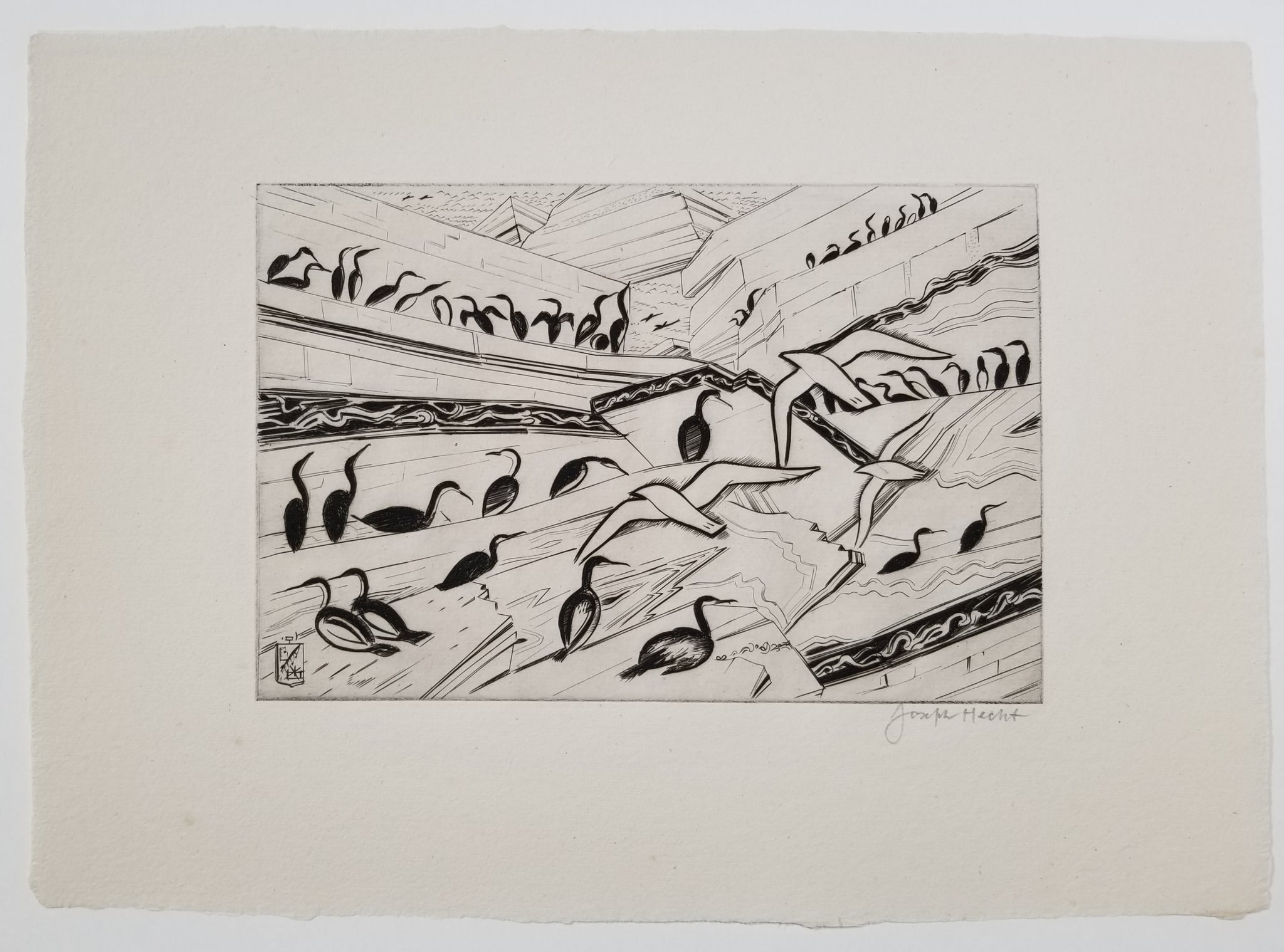 Île des Cormorans. 1938-1939.