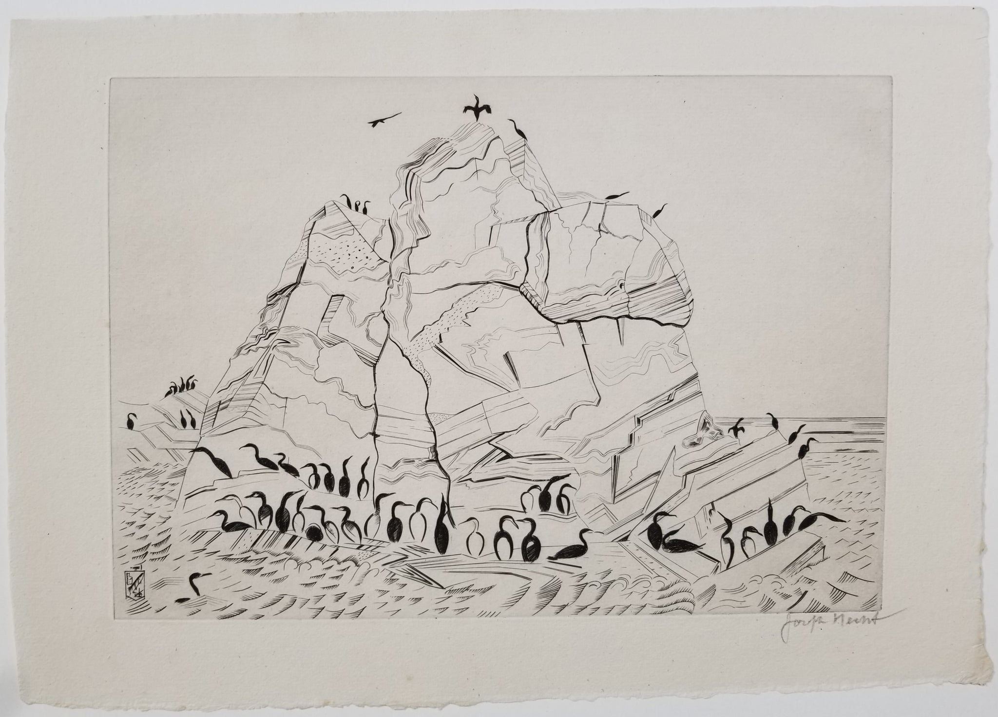 Île des Cormorans. 1938-1939.