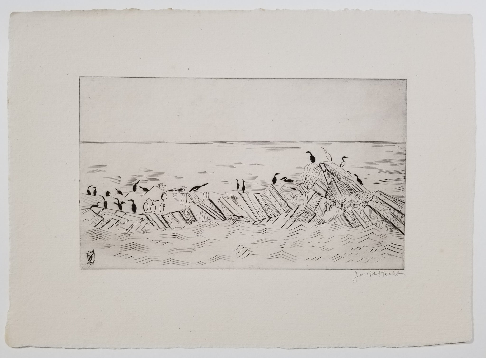 Île des Cormorans. 1938-1939.