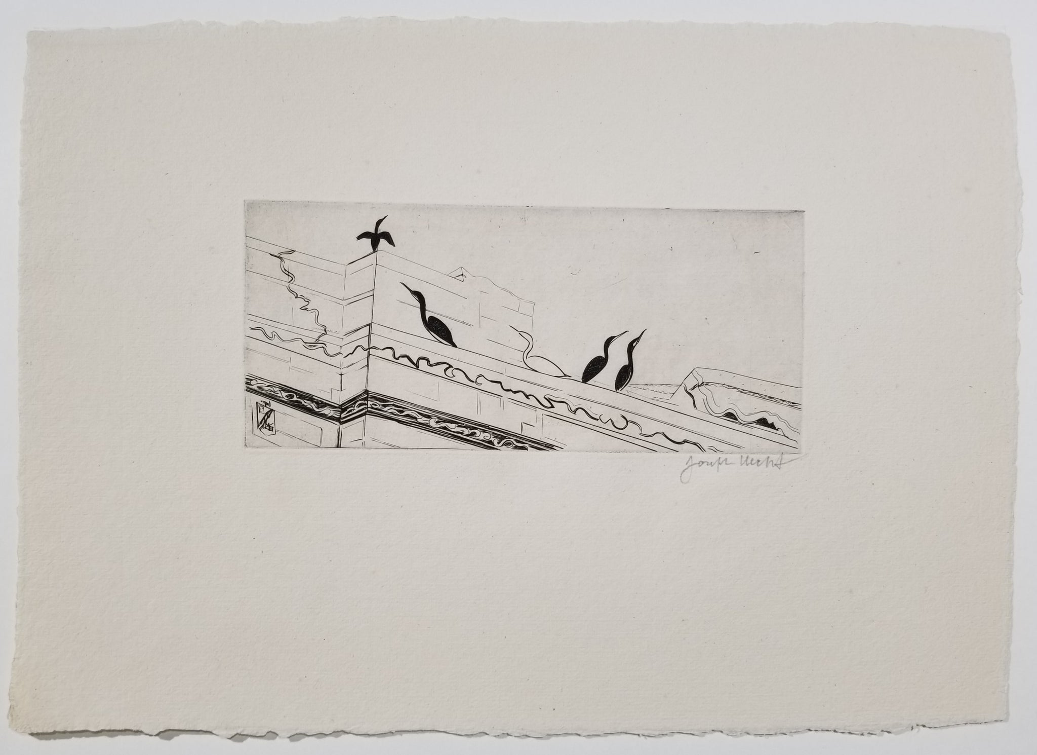 Île des Cormorans. 1938-1939.