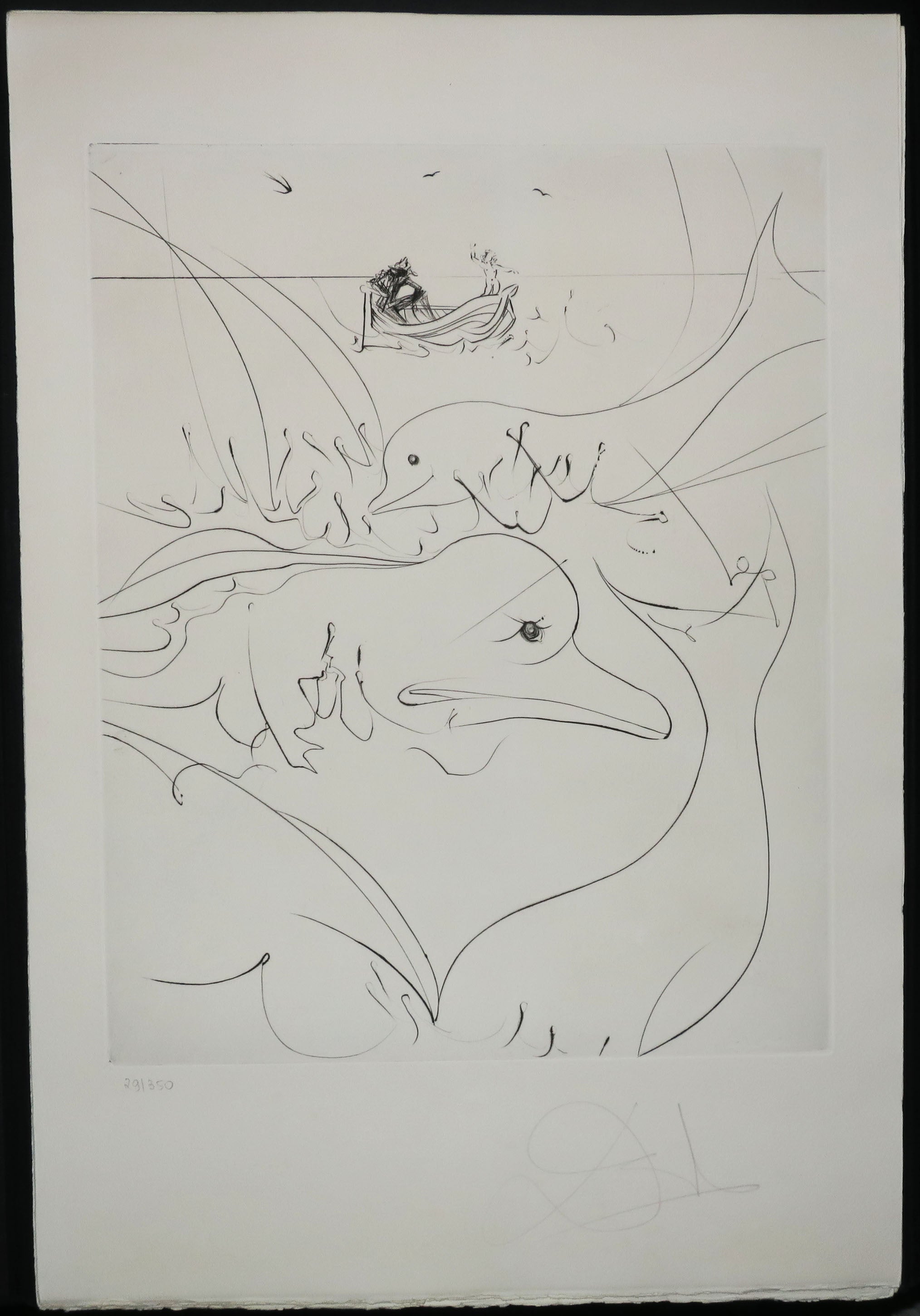 Ernest Hemingway, Der Alte Mann und das Meer. Sechs illustrationen von Salvador Dali. Manus Press, Stuttgart, 1974.