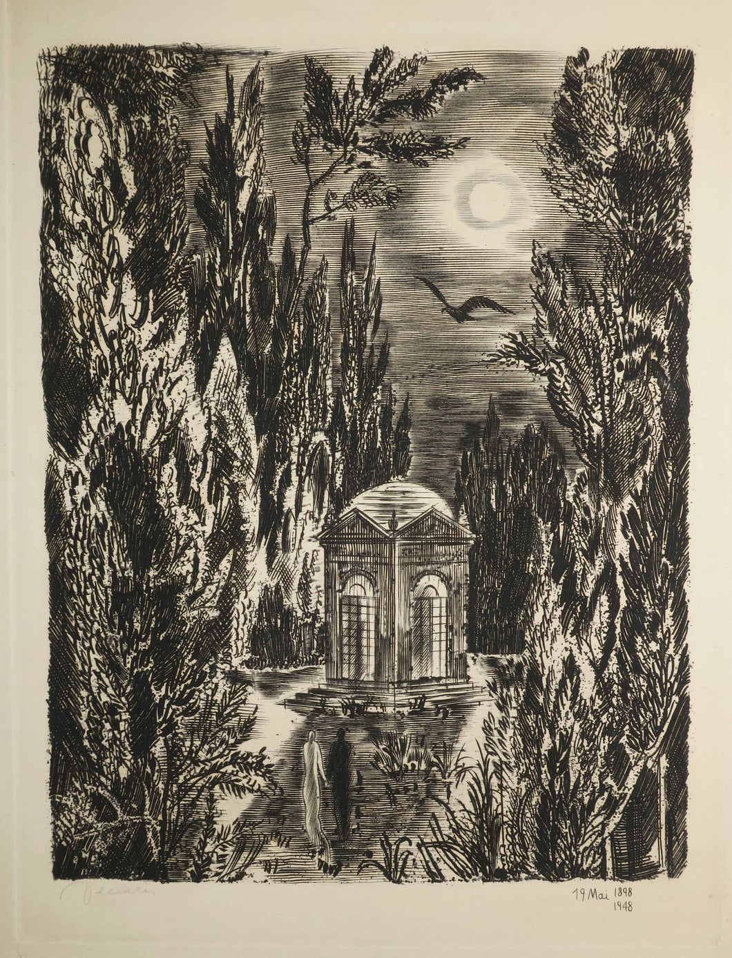 [Promenade nocturne]. 1948.