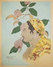Charger l&#39;image dans la galerie, Homme de Menado et Mangoustans (Célèbes).  1935.
