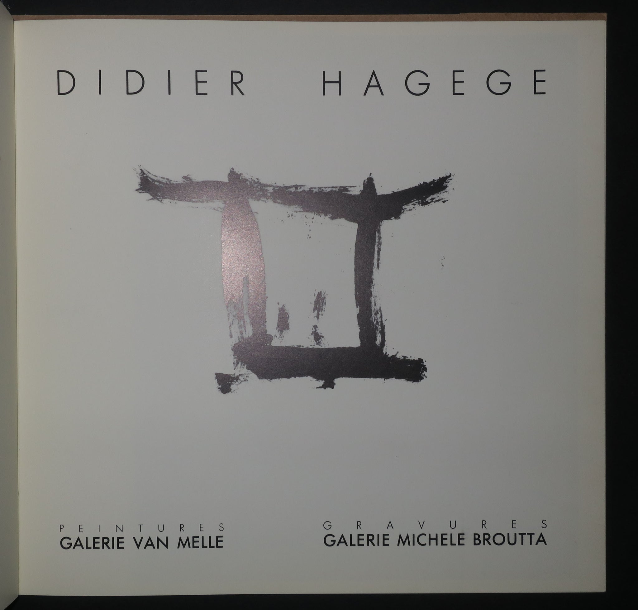 [Catalogue d’exposition], 1991.