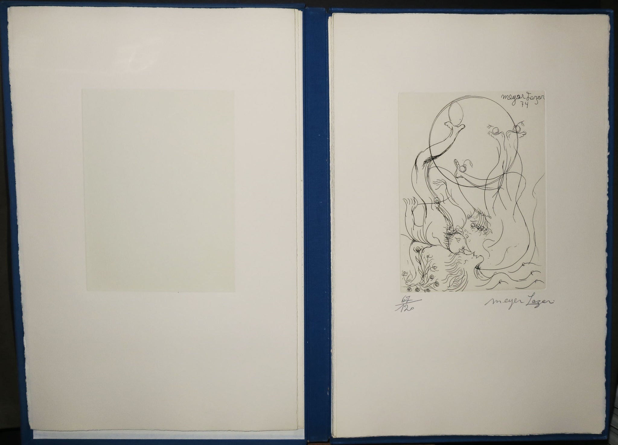 Le Cantique des Cantiques de Meyer Lazar, (Bible), 1974.