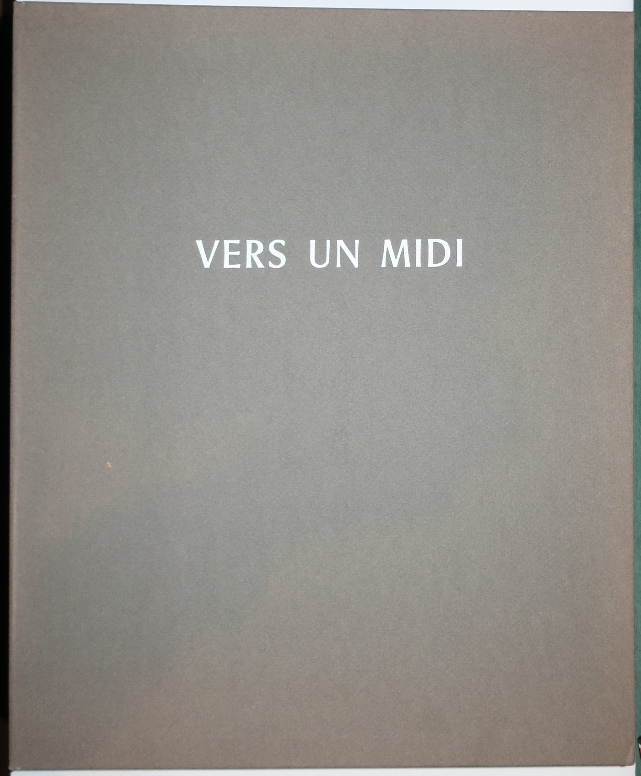 Vers un midi, 1983.