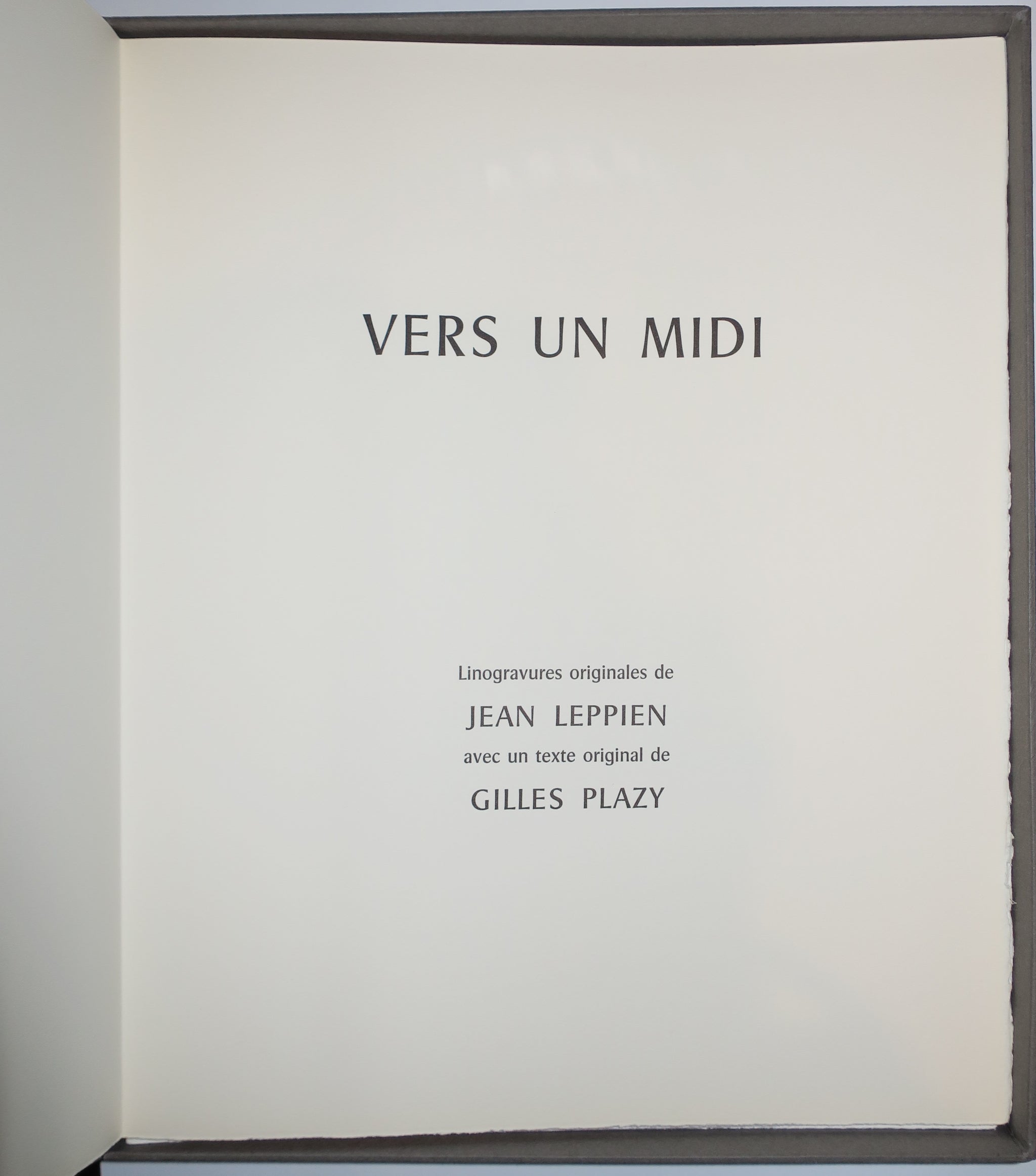 Vers un midi, 1983.