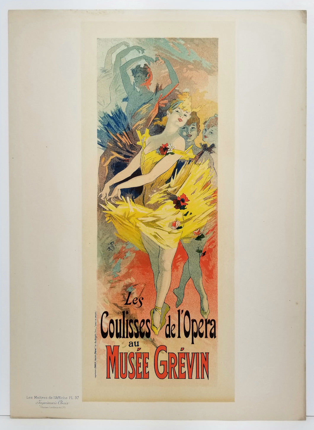 Les Coulisses de l'Opéra. 1891-1896.