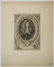 Charger l&#39;image dans la galerie, Portrait de Christopher Carl Woelcker, dans un ovale en feuille de chêne. c.1680.
