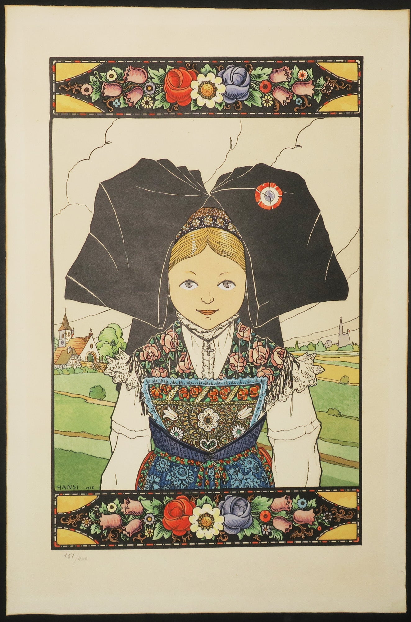 [La belle Alsacienne].