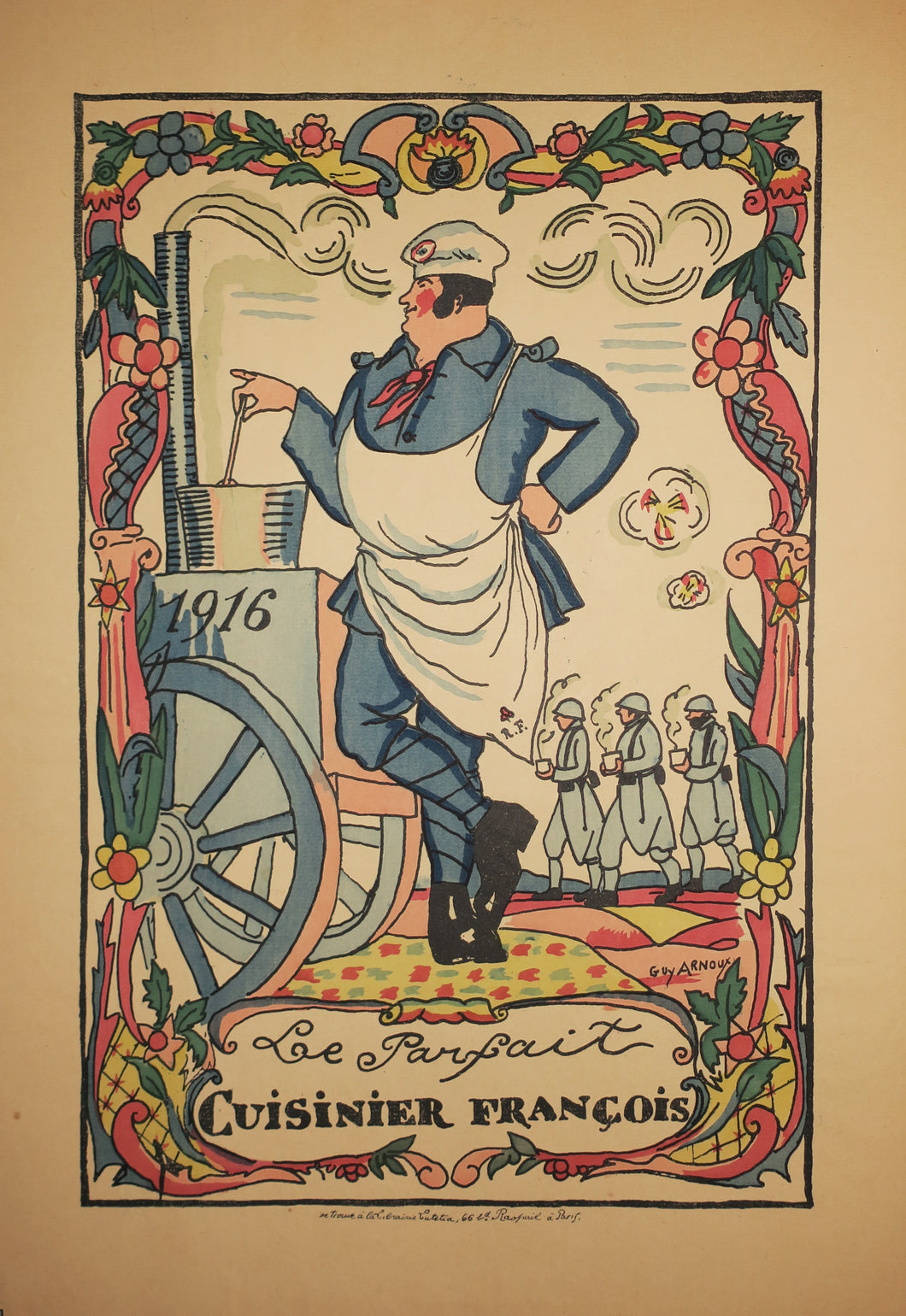 Le parfait cuisinier français. 1916.