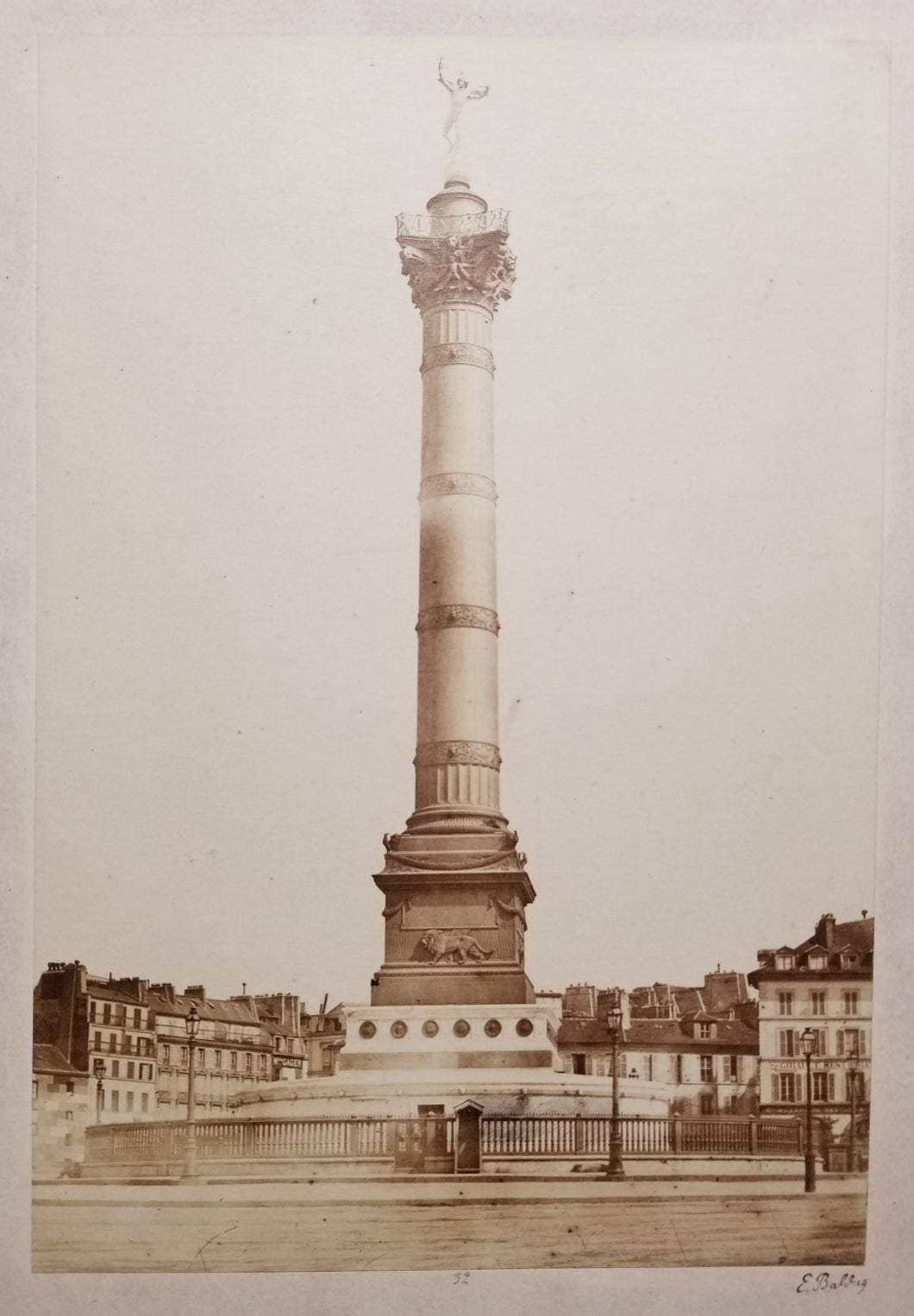 La colonne de Juillet. c. 1860.