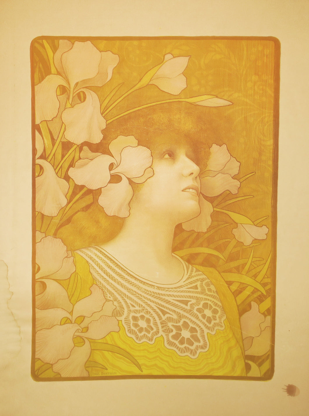 Sarah Bernhardt. 1901.