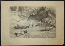 Charger l&#39;image dans la galerie, Le point d&#39;interrogation (Les canards dupés).  1906.
