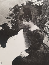 Charger l&#39;image dans la galerie, Jeune Femme assise près d&#39;un arbre. 1828.

