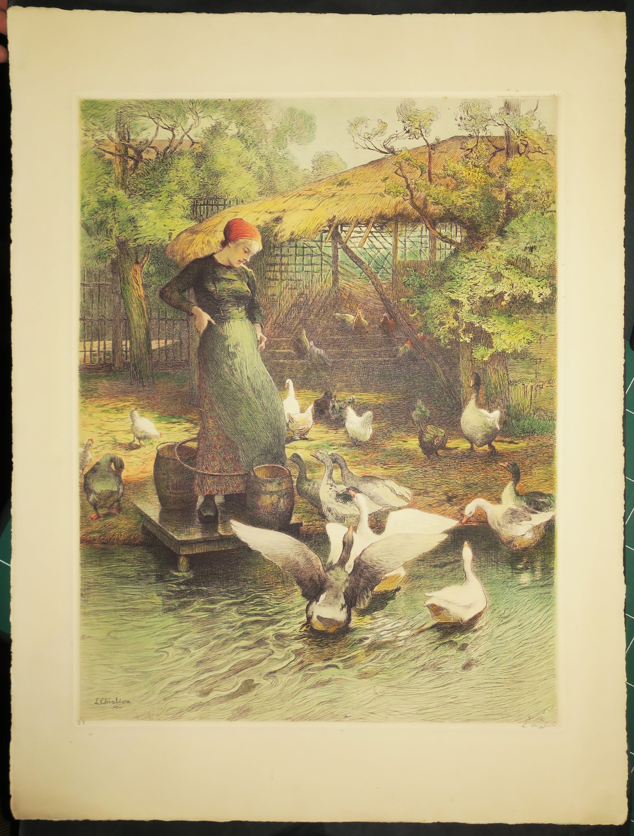 [La gardeuse d'oies].