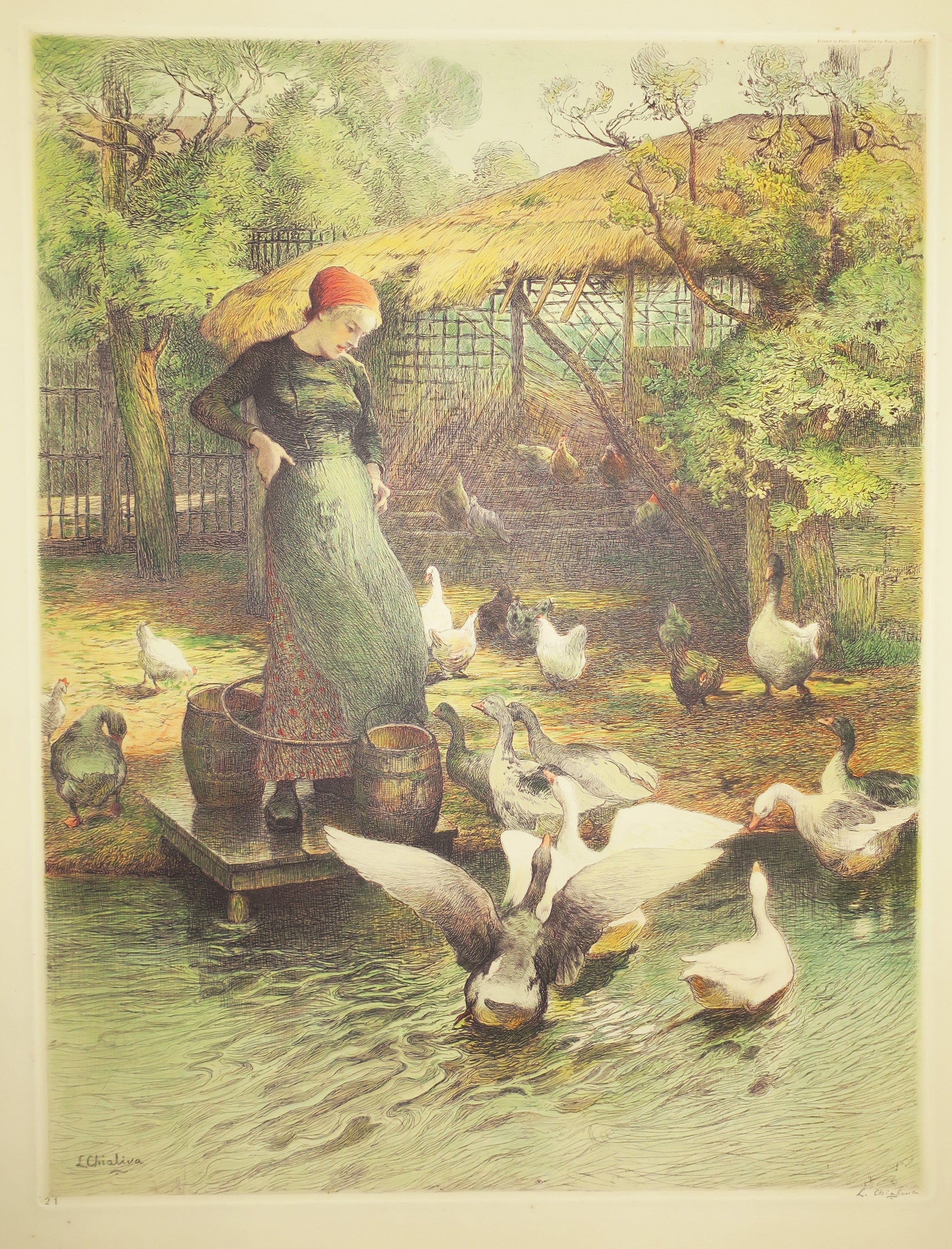 [La gardeuse d'oies].