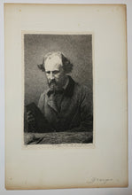 Charger l&#39;image dans la galerie, Autoportrait de l&#39;artiste à 46 ans.  1862.

