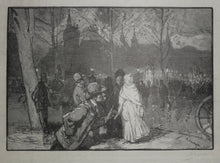 Charger l'image dans la galerie, Sortie du théâtre du Châtelet (vendeur de contremarques).
