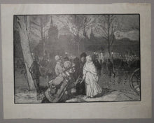 Charger l'image dans la galerie, Sortie du théâtre du Châtelet (vendeur de contremarques).
