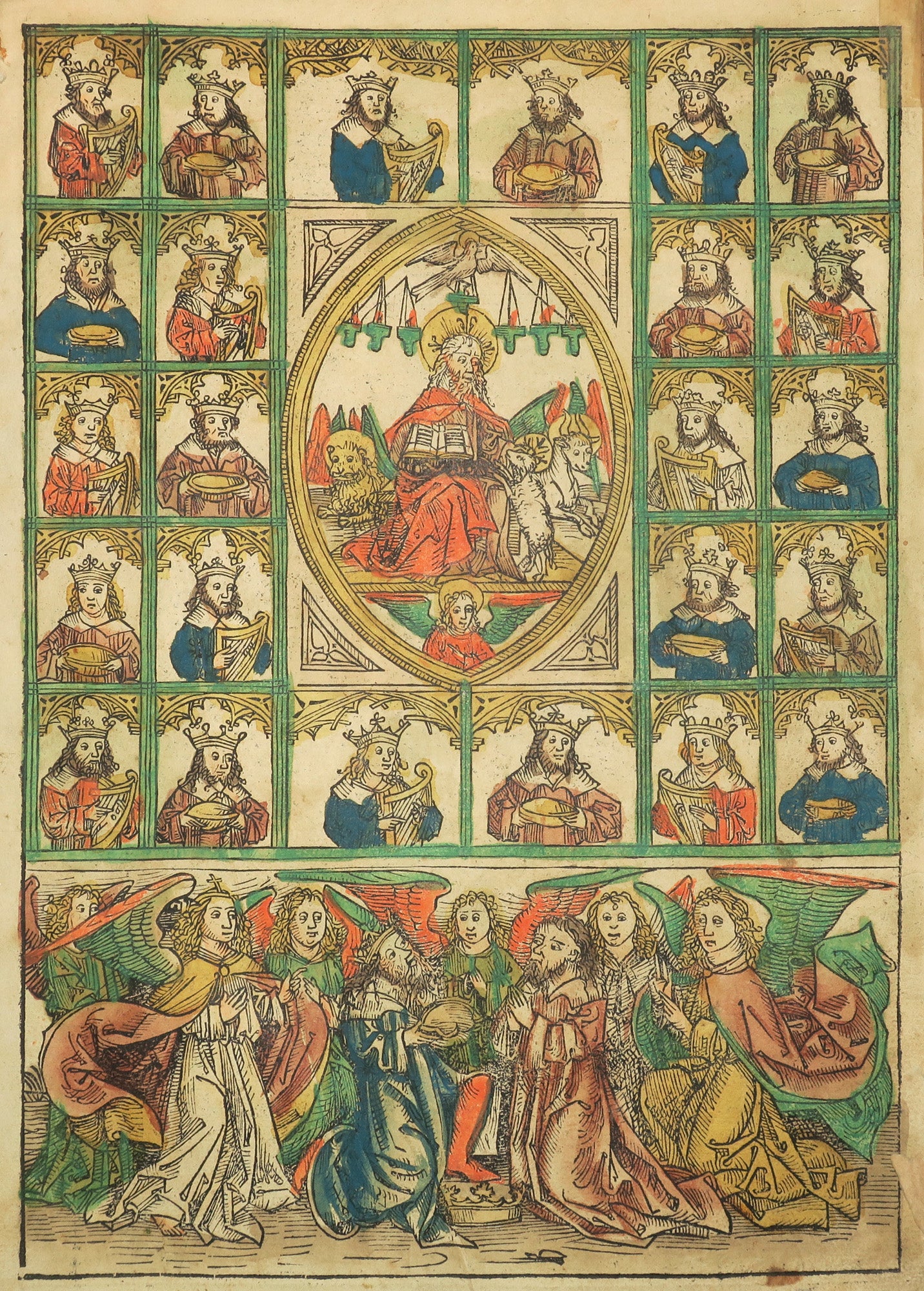 [Le Christ lavant les pieds de ses disciples].