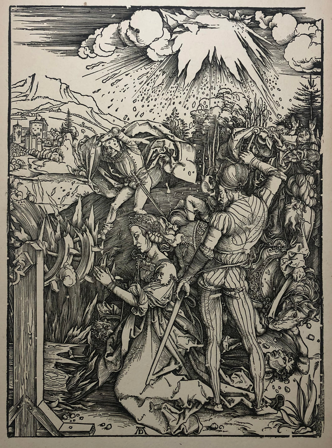 Le Martyre de Sainte Catherine. c.1498.