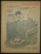 Charger l&#39;image dans la galerie, 1ère Exposition de H.G. Ibels, du 5 novembre au 15 décembre 1894, à la Bodinière, 18 rue St Lazare. Catalogue pour la presse.
