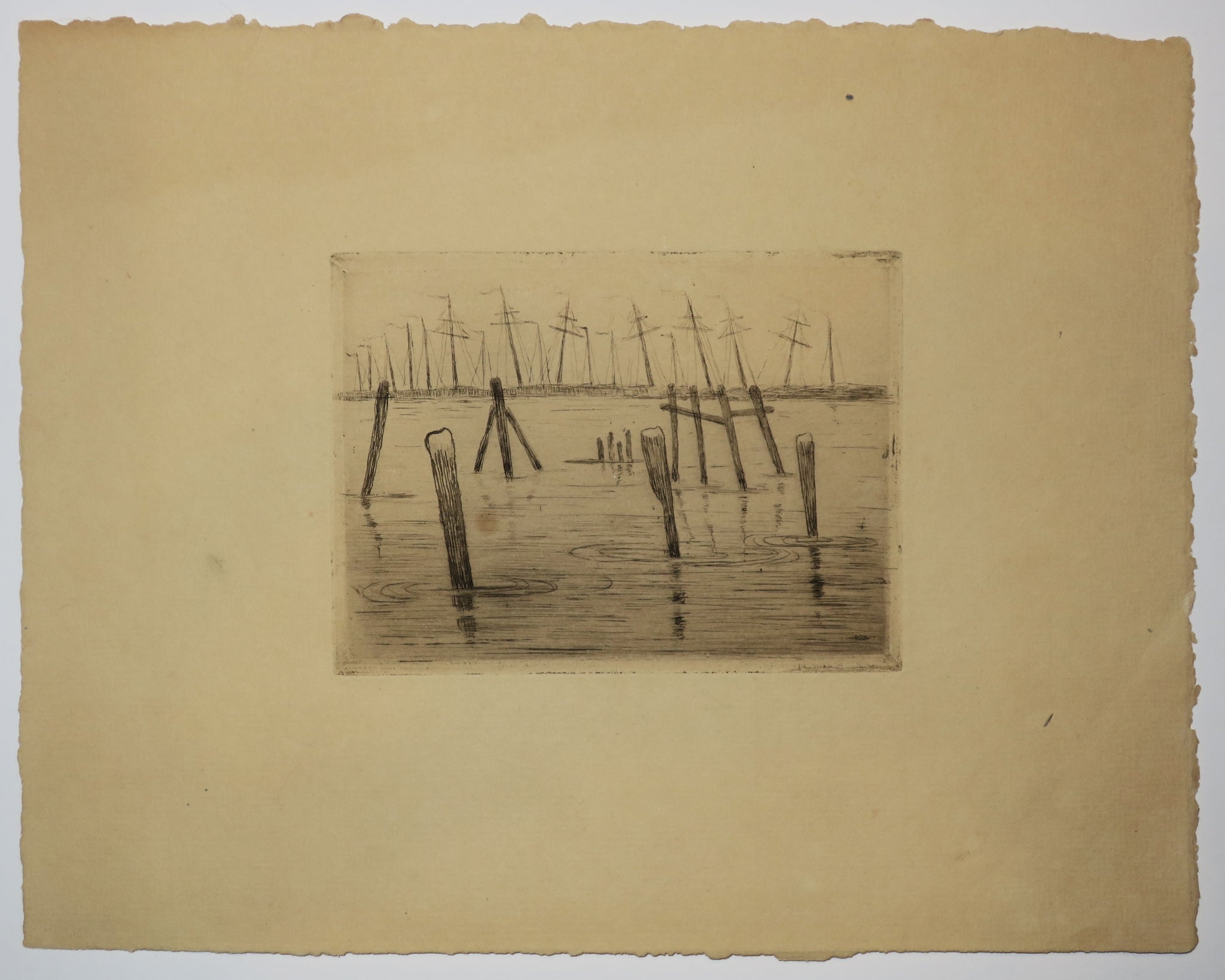 [Les pieux à Venise].