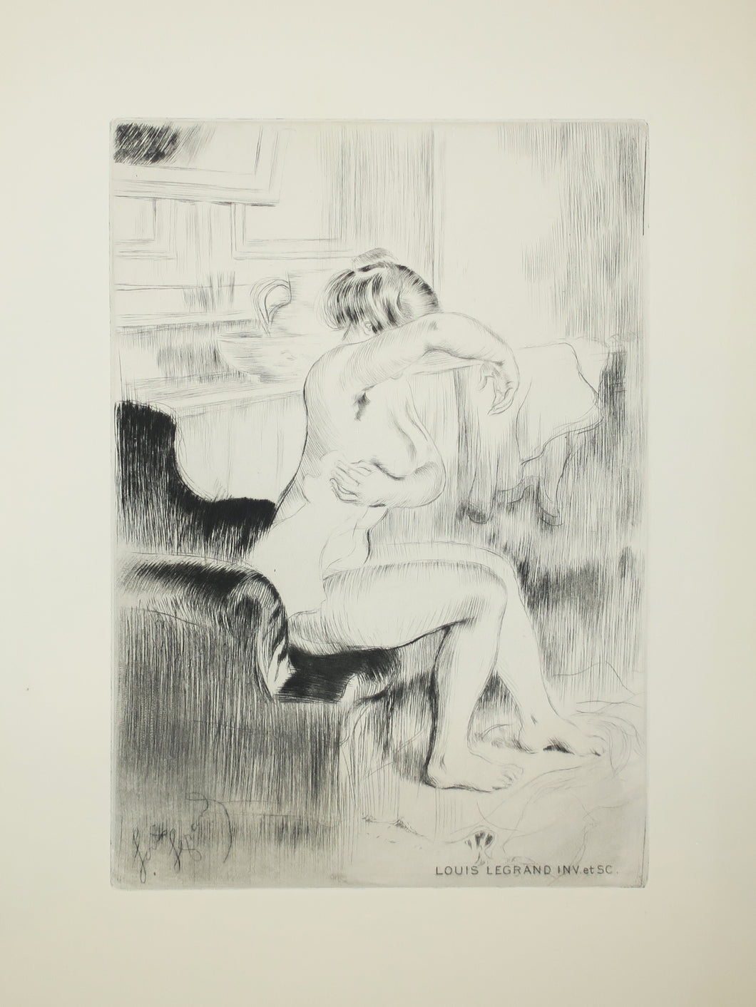 La toilette.  1908-1911.