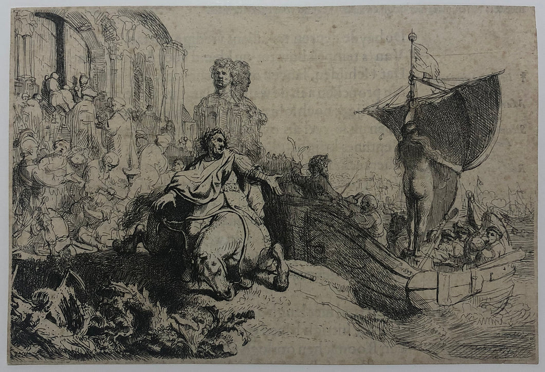 Le navire de Fortune. 1633.