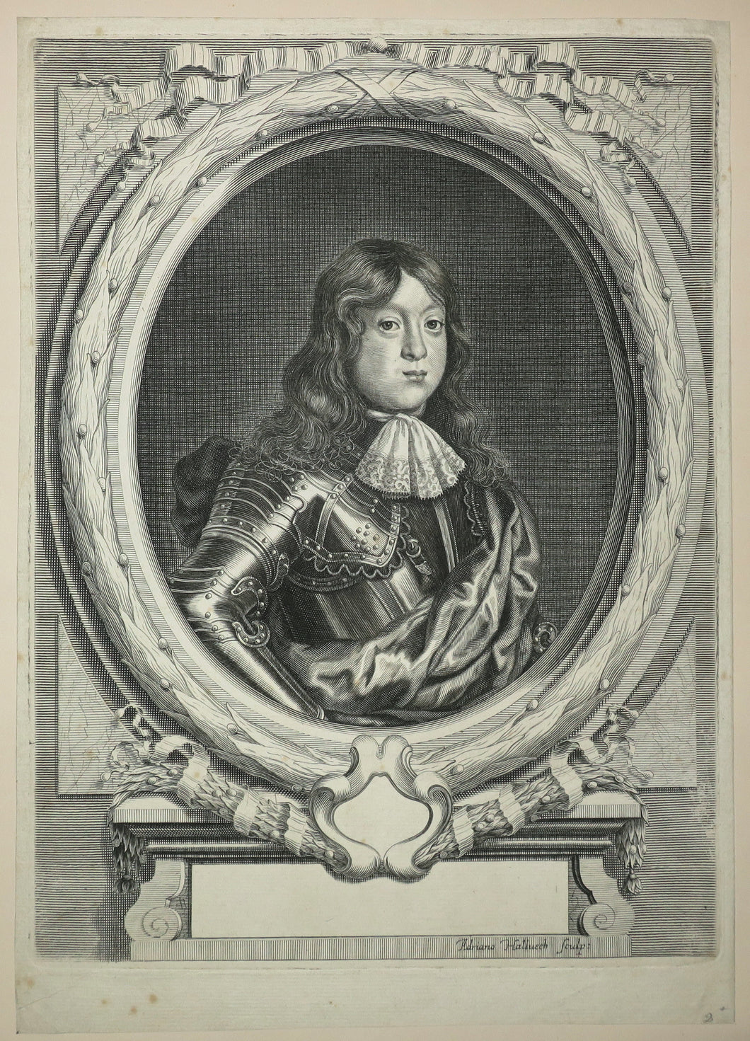 Portrait de Ferdinand III de Médicis (1663-1713) , Prince d'Etrurie.