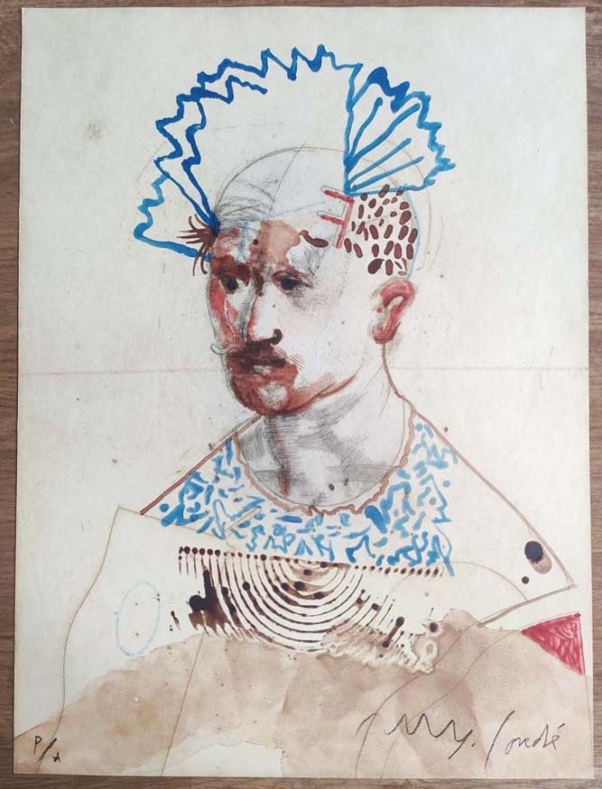 [Portrait d'homme]. XXème.