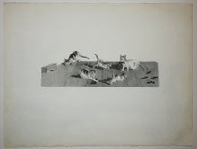 Charger l&#39;image dans la galerie, [Chats attrapant des souris].  c.1820.

