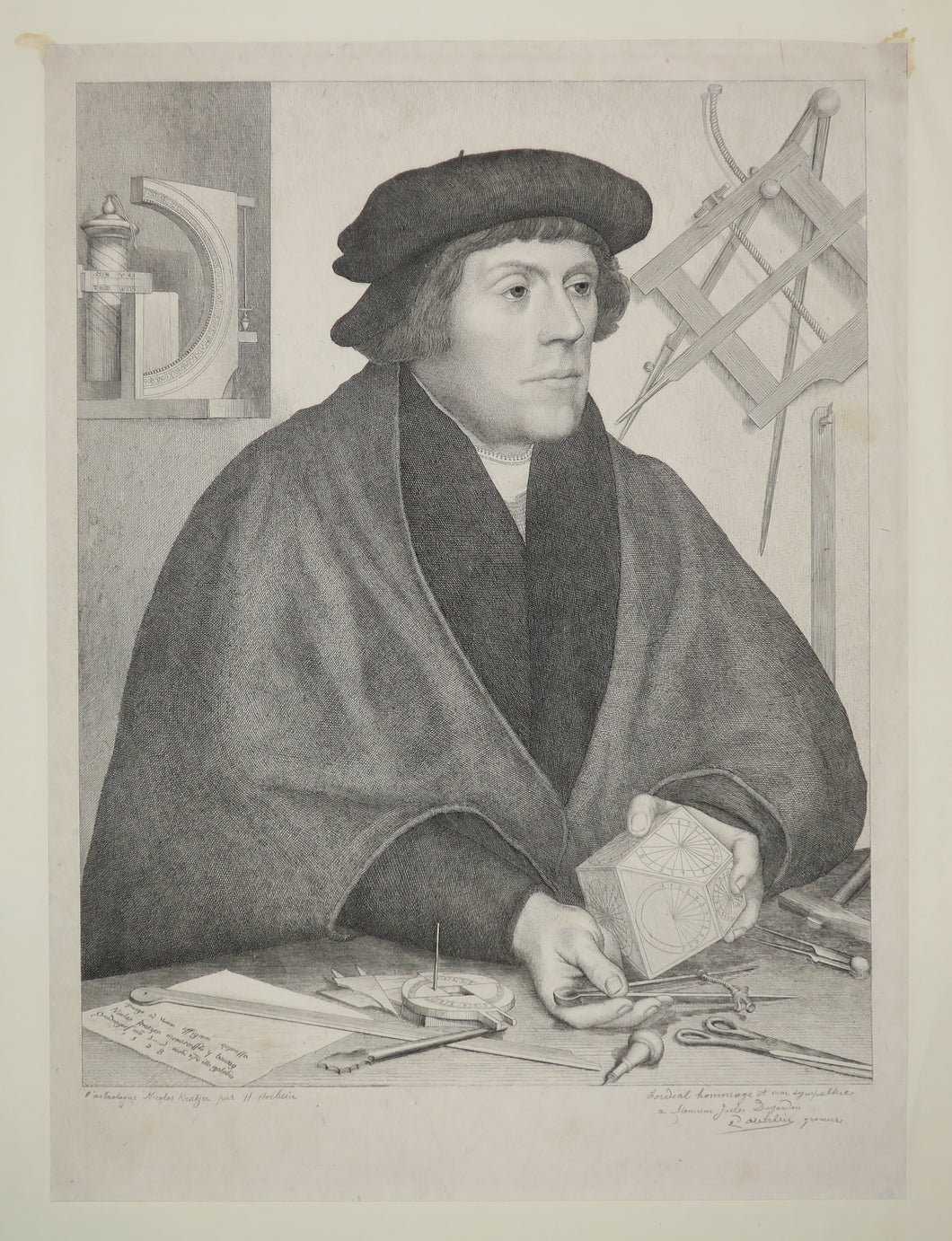 Nicolas Kratzer, Astronome du roi Henri VIII d'Angleterre (1487-v.1550).
