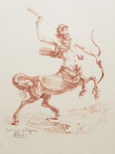 Charger l&#39;image dans la galerie, Le Centaure Chiron (pour H. de Régnier). 1896.

