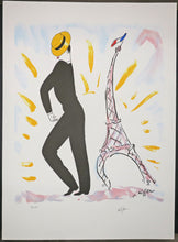 Charger l&#39;image dans la galerie, Maurice Chevalier à la Tour Eiffel I.
