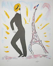 Charger l&#39;image dans la galerie, Maurice Chevalier à la Tour Eiffel I.
