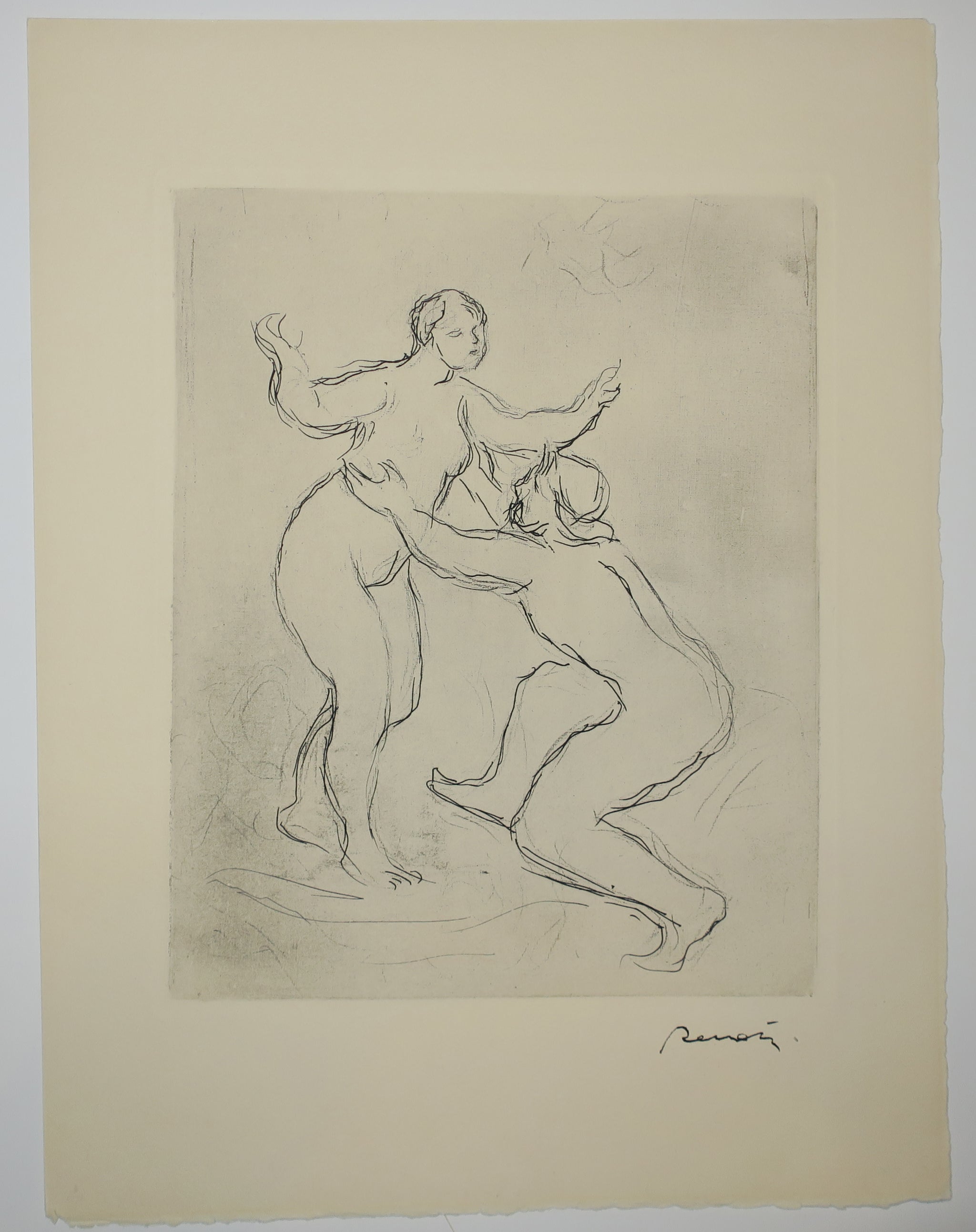 Le fleuve Scamandre, 1ère planche.  c.1900.