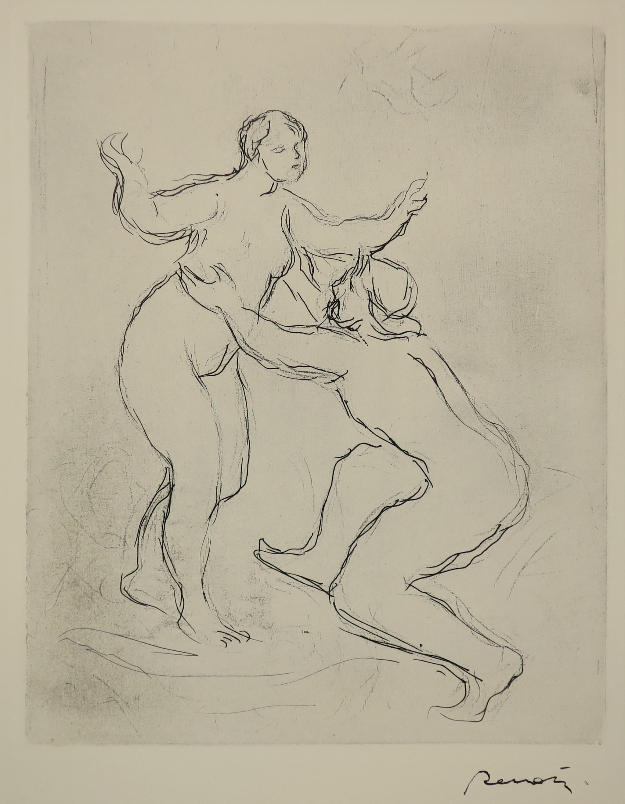 Le fleuve Scamandre, 1ère planche.  c.1900.