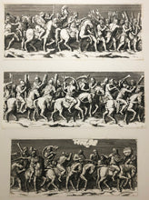 Charger l&#39;image dans la galerie, L’Entrée de l&#39;Empereur Sigismond à Mantouë. Gravé en vingt-cinq feuilles, d&#39;après une longue frise exécutée en stuc dans le Palais du Té de la même ville, sur un dessin de Jules Romain (c.1499-1546). 1675.
